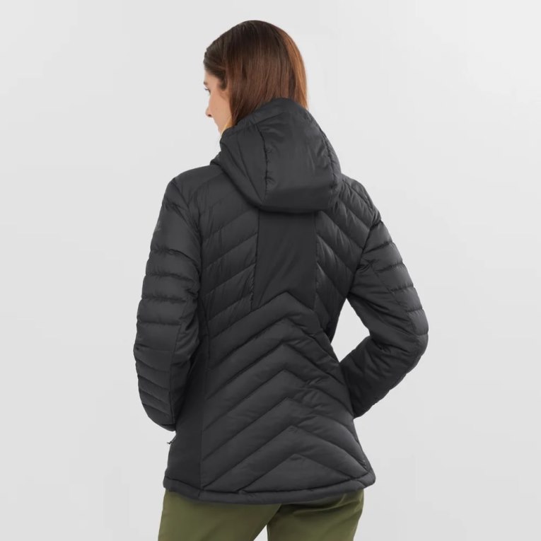 Black Salomon Essential Xwarm Down Women's Insulated Jackets | PH 70652D